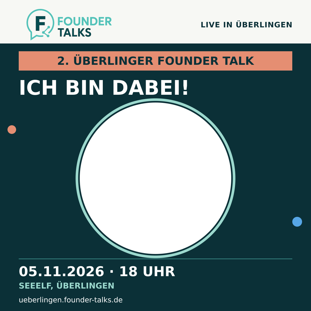 Vorschau Ich bin dabei, Format Quadrat