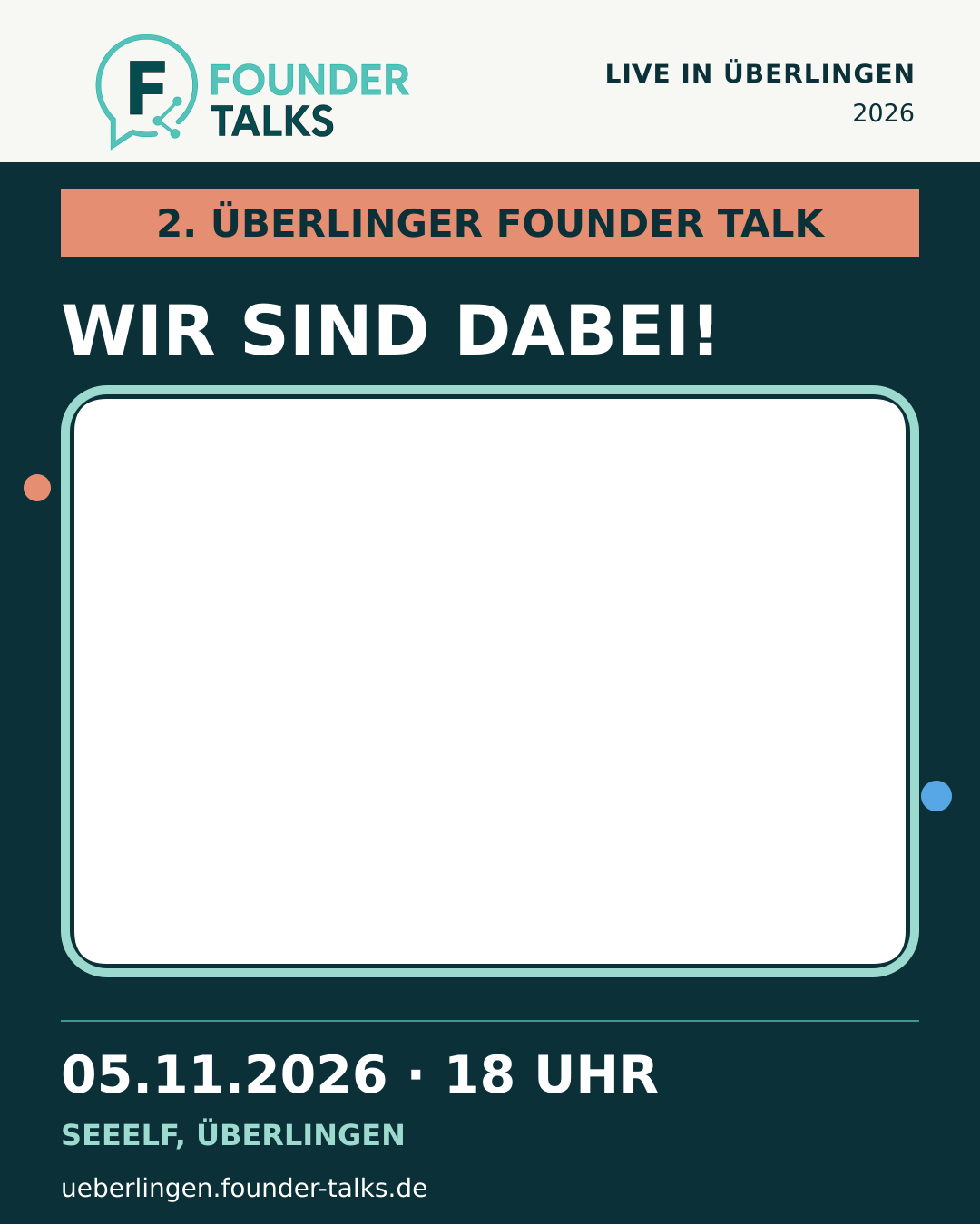 Vorschau Wir sind dabei, Format Feed