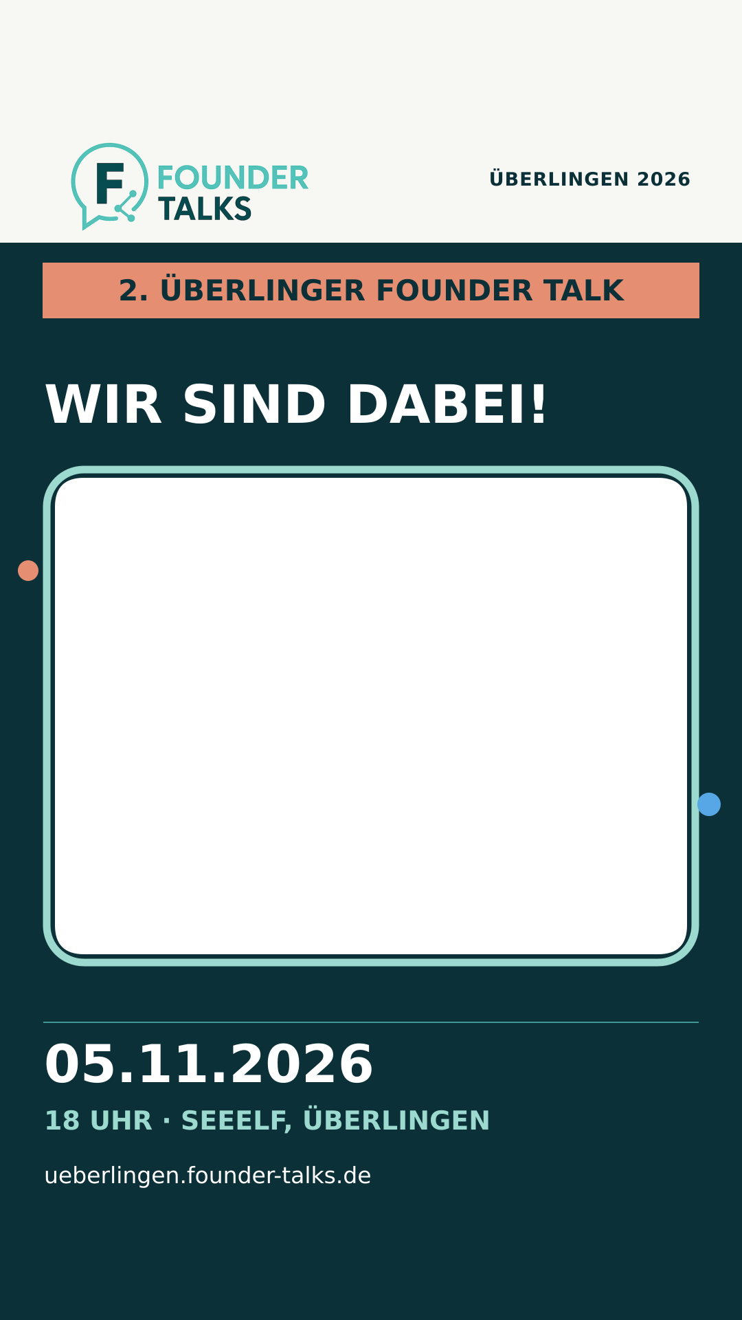 Vorschau Wir sind dabei, Format Story